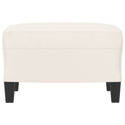  Podnóżek, kremowy, 60x50x41 cm, sztuczna skóra Lumarko!