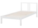 Łóżko drewniane 90 x 200 cm białe VANNES Lumarko!