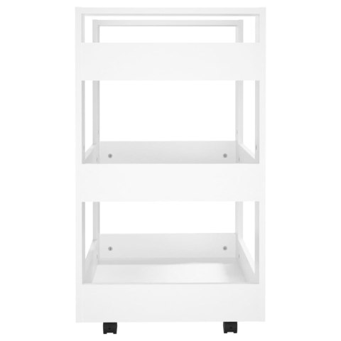  Wózek kuchenny, biała, 60x45x80 cm, materiał drewnopochodny Lumarko!