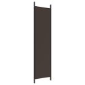 Parawan 3-panelowy, brązowy, 150x200 cm, tkanina Lumarko!