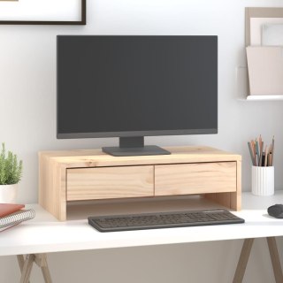  Podstawka na monitor, 50x27x15 cm, lite drewno sosnowe Lumarko!
