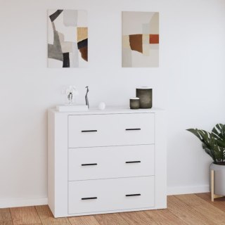  Szafka, biała, 80x33x70 cm, materiał drewnopochodny Lumarko!