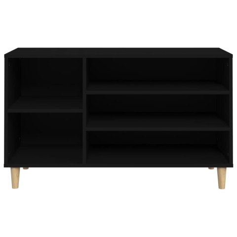  Szafka na buty, czarna, 102x36x60 cm, materiał drewnopochodny Lumarko!