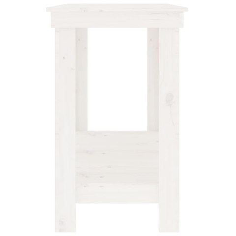  Stół roboczy,biały, 140x50x80 cm, lite drewno sosnowe Lumarko!