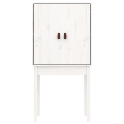  Szafka, biała, 60x40x120 cm, lite drewno sosnowe Lumarko!