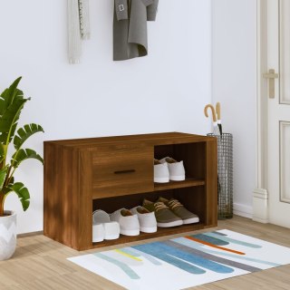  Szafka na buty, brązowy dąb, 80x35x45 cm Lumarko!