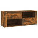  Szafka pod telewizor, przydymiony dąb, 100x35x40 cm Lumarko!