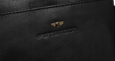 Elegancka listonoszka męska ze skóry naturalnej — Peterson