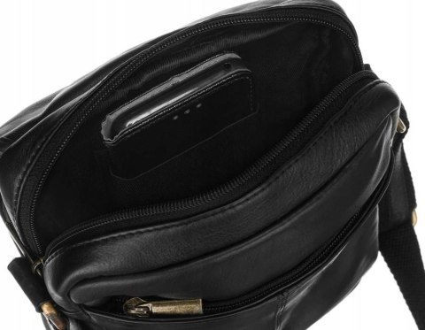  Listonoszka Męska Ze Skóry Naturalnej!