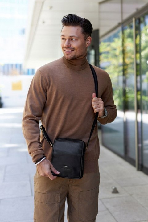  Listonoszka Męska Ze Skóry Naturalnej!