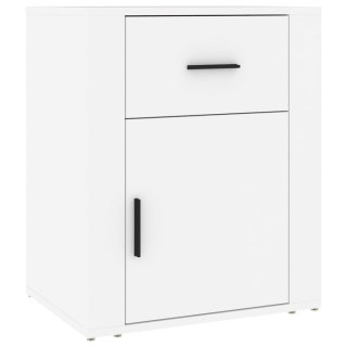  Szafka nocna, biała, 50x36x60 cm, materiał drewnopochodny Lumarko!