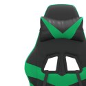  Fotel gamingowy, czarno-zielony, sztuczna skóra Lumarko!