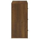  Szafka, brązowy dąb, 80x33x70 cm, materiał drewnopochodny Lumarko!