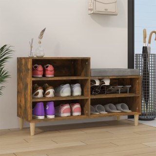  Półka na buty, przydymiony dąb, 102x36x60 cm Lumarko!
