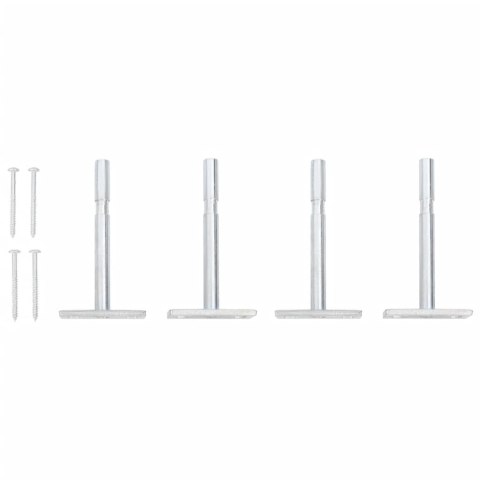  Półki ścienne z szufladą, 2 szt., czarne, 40x23,5x10 cm, MDF Lumarko!