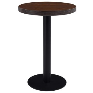  Stolik bistro, ciemnobrązowy, 60 cm, MDF Lumarko!
