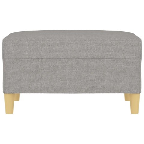  Podnóżek, jasnoszary, 70x55x41 cm, tapicerowany tkaniną Lumarko!