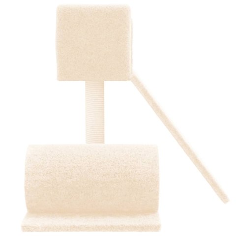  Drapak dla kota z sizalowym słupkiem, kremowy, 59 cm Lumarko!