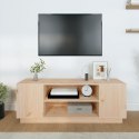  Szafka pod telewizor, 110x35x40,5 cm, lite drewno sosnowe Lumarko!