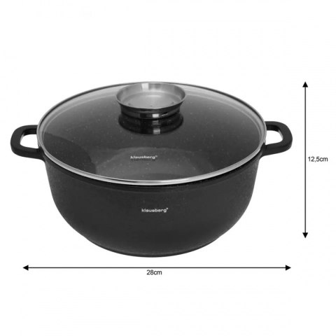 ZESTAW 8 ELEM. GARNKÓW GRANITOWYCH KLAUSBERG KB-7359 Lumarko!