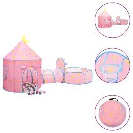  Namiot do zabawy z 250 piłeczkami, różowy, 301x120x128 cm Lumarko!