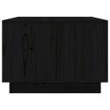  Stolik kawowy, czarny, 80x50x35 cm, lite drewno sosnowe Lumarko!