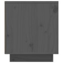  Szafka pod telewizor, szara, 110x35x40,5cm, lite drewno sosnowe Lumarko!