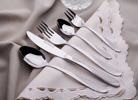 KINGHOFF SZTUĆCE 72ELE. SATYNA KH-3554 Lumarko!