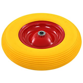  Koło do taczki z osią, pełne, poliuretan, 4.00-8, 390 mm Lumarko!