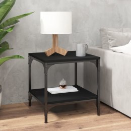  Stolik kawowy, czarny, 50x50x40 cm, materiał drewnopochodny Lumarko!