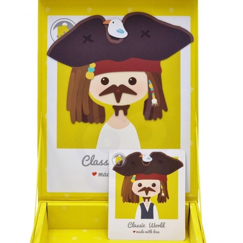 CLASSIC WORLD Układanka Magnetyczna Moda Zdjęcia Chłopcy 32 el. Lumarko!