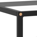  Szafka pod telewizor, czarna z hartowanym szkłem, 120x40x40 cm Lumarko!