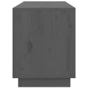  Szafka pod telewizor, szara 176x37x47,5 cm, lite drewno sosnowe Lumarko!
