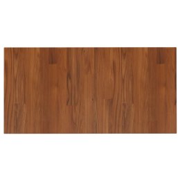 Lumarko Blat do łazienki, ciemnobrązowy, 80x40x2,5 cm, lite drewno!