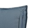  Welurowa poduszka dekoracyjna wzór geometryczny 45 x 45 cm ciemnoniebieska SESELI Lumarko!