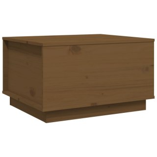  Stolik kawowy, miodowy brąz, 60x50x35 cm, lite drewno sosnowe Lumarko!
