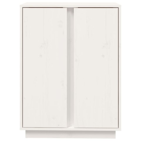  Szafka, biała, 60x35x80 cm, lite drewno sosnowe Lumarko!