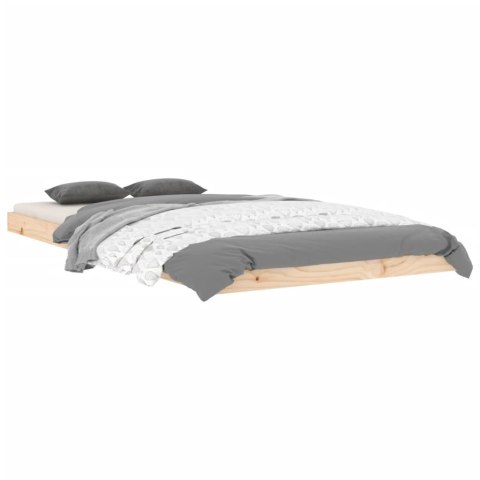  Rama łóżka, 100 x 200 cm, lite drewno sosnowe Lumarko!