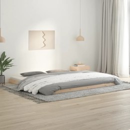  Rama łóżka, 200 x 200 cm, lite drewno sosnowe Lumarko!
