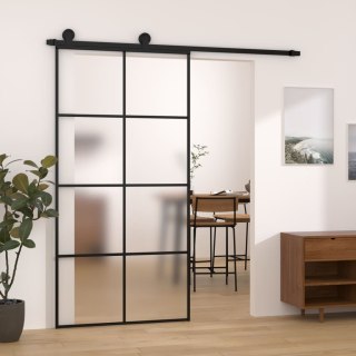  Drzwi przesuwne a akcesoriami, 102,5x205 cm, ESG i aluminium Lumarko!