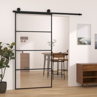  Drzwi przesuwne a akcesoriami, 102,5x205 cm, ESG i aluminium Lumarko!