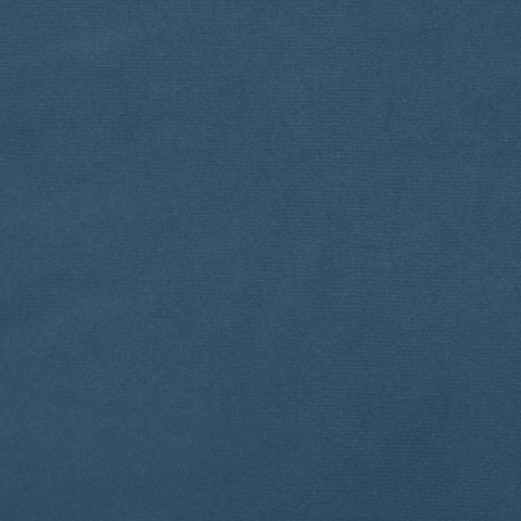  Materac kieszeniowy, ciemnoniebieski, 90x190x20 cm, aksamit Lumarko!