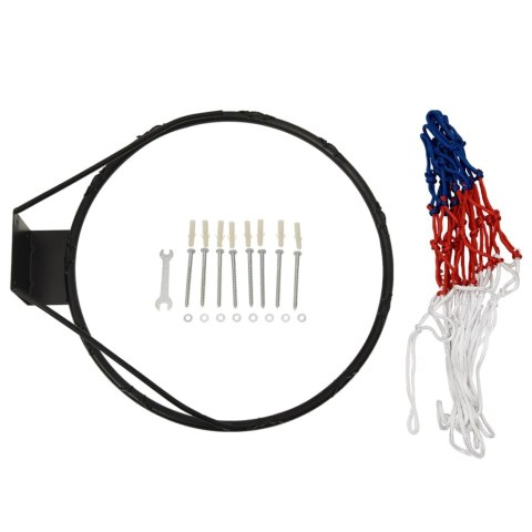  Tablica z koszem do koszykówki, biała, 71x45x2 cm, polietylen Lumarko!