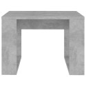  Stolik boczny, szarość betonu, 50x50x35 cm, płyta wiórowa Lumarko!
