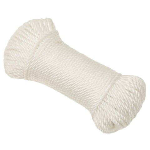  Linka robocza, biała, 6 mm, 25 m, polipropylen Lumarko! #