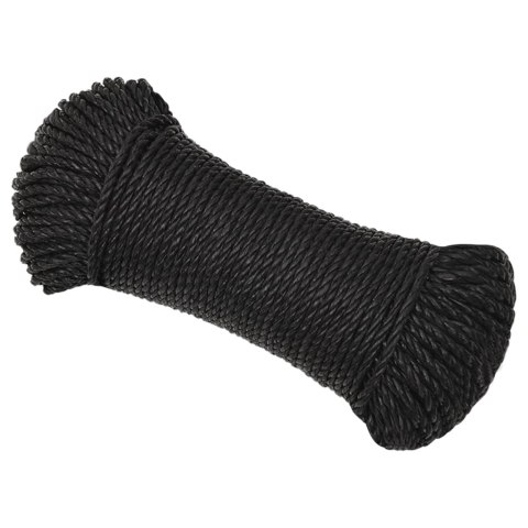  Linka robocza, czarna, 8 mm, 500 m, polipropylen Lumarko!