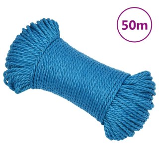  Linka robocza, niebieska, 8 mm, 50 m, polipropylen Lumarko!