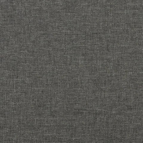  Łóżko kontynentalne z materacem, ciemnoszara tkanina 100x200 cm Lumarko!