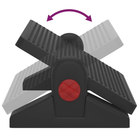  Podnóżek, czarny, 50 x 30,5 x 17 cm Lumarko!