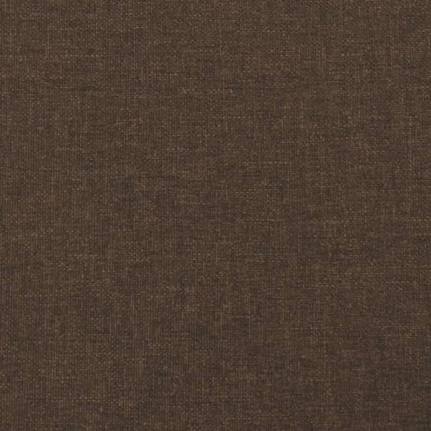  Łóżko kontynentalne z materacem, brązowe, tkanina, 90x200 cm Lumarko!